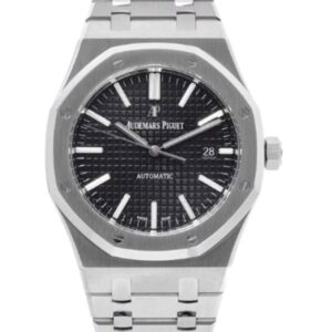 오데마피게 로얄오크 Selfwinding 41mm 15400ST.OO.1220ST.01 Full Steel Black Dial[ZF]