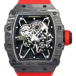 리차드밀 RM 35-01 44.5mm 'Rafael Nadal' Carbon Fiber Rubber Strap Skeletonized Dial[BBR]
