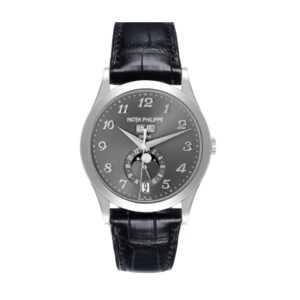 파텍필립 애뉴얼 캘린더 38mm 5396G-014 White Gold Leather Strap Grey Dial[PPF]