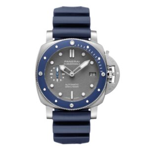 파네라이 루미노르 Submersible 42mm PAM00959 Steel Blue Rubber Strap Grey Dial[VS]