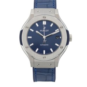 위블로 클래식퓨전 Blue 42mm 542.NX.7170.LR Titanium Rubber Strap Blue Dial[HB]