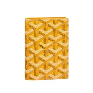 [프리미엄/해외배송]고야드 생 마크 카드지갑(옐로우)