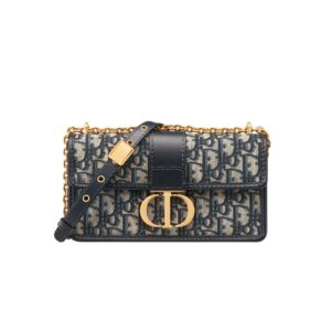 [탑티어/해외배송]디올 30 몽테뉴 이스트 웨스트 백(블루/오블리크 자카드)