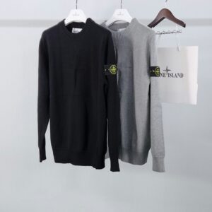 [국내배송]스톤아일랜드 와펜패치 컴퍼스로고 스웨터