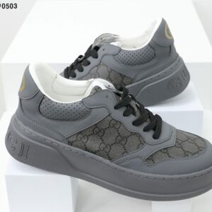 [국내배송]구찌 레이스업 그래파이드 슈프림 스니커즈