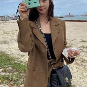 [이주빈]chanel 19백 스몰 플랩 백(블랙/금장/램스킨)