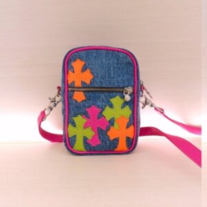 [국내배송]크롬하츠 멀티 크로스 패치 데님