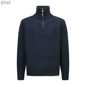 [국내배송]루이비통 캐시미어 울 블렌드 하프 집업 풀오버