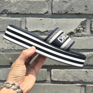 [국내배송]디올 디웨이 뮬 플랫폼 딥블루