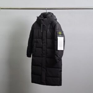[국내배송]스톤아일랜드 로고와펜 롱 패딩 점퍼