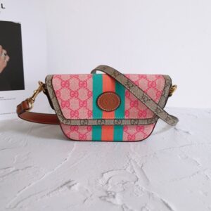 [국내배송]구찌 웹(WEB) GG 탑 핸들 미니백