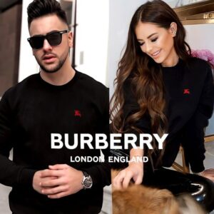 [국내배송]버버리 로고 자수 커플 맨투맨