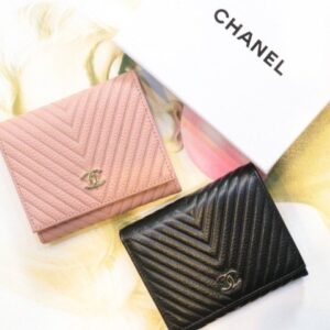 [국내배송]샤넬 쉐브론 램스킨 월릿