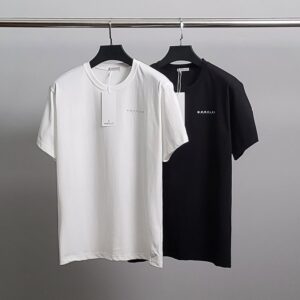 [국내배송]몽클레어 라인 레터링 코튼 반팔티