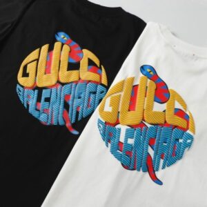 [국내배송]구찌 X 발렌시아가 콜라보 발포티셔츠