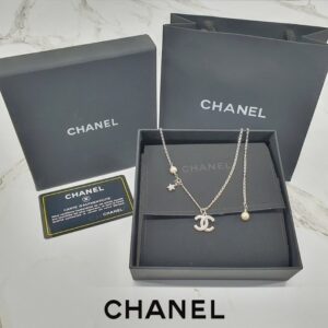 [국내배송]샤넬 CC로고 진주 목걸이