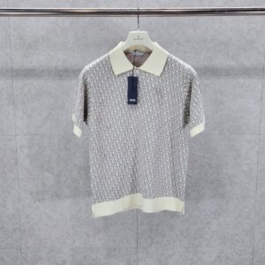 [국내배송]디올 캐시미어 오블리크 폴로 셔츠