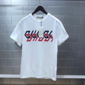 [국내배송]구찌 CC 미러 로고 반팔 티셔츠