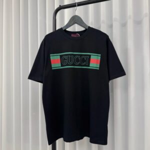 [국내배송]구찌 프린트 코튼 저지 반팔 티셔츠