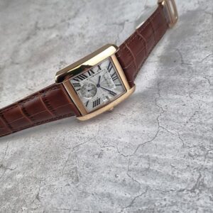 [국내배송]까르띠에 탱크 MC 골드 화이트다이얼