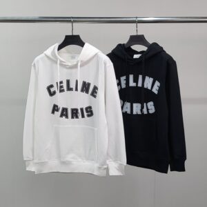 [국내배송]셀린느 로고프린팅 코튼 후드티