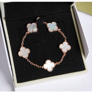 [국내배송]반클리프&에펠 알함브라 브레이슬릿 화이트