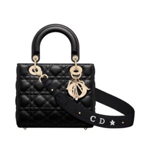 [탑티어/해외배송]디올 레이디 디올 ABC 스몰 백(블랙/까나쥬/램스킨)