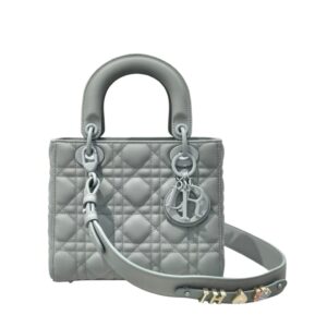 [탑티어/해외배송]디올 레이디 디올 ABC 스몰 백(울트라 매트 그레이/까나쥬/램스킨)