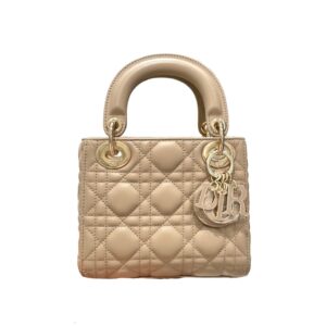 [탑티어/해외배송]디올 레이디 디올 미니 백 컬러 팬던트(샌드/까나쥬/램스킨)