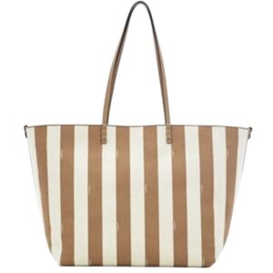 [프리미엄/해외배송]펜디 롤 리버서블 백 라지(베이지/자카드)