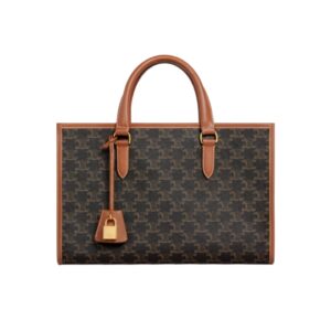 [프리미엄/해외배송]셀린느 호리존탈 카바스 미니(탠/트리옹프 캔버스)