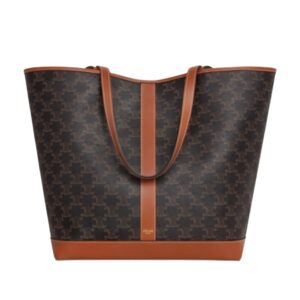 [프리미엄/해외배송]셀린느 카바스 백 미디엄(탠/트리옹프 캔버스)