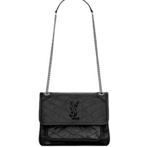 [프리미엄/해외배송]생로랑 빈티지 니키 베이비(블랙/은장)