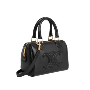 [프리미엄/해외배송]셀린느 퀴르 트리옹프 보스턴 백 스몰(블랙)