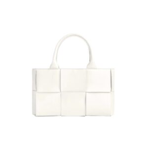 [프리미엄/해외배송]보테가 아르코 토트 백 미니(화이트)