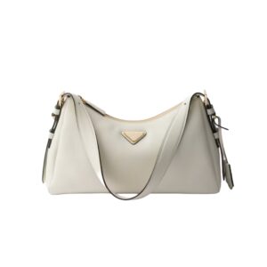 [프리미엄/해외배송]프라다 에메 레더 미디엄 숄더백(화이트)