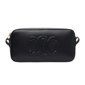 [프리미엄/해외배송]셀린느 트리옹프 카메라 숄더백(블랙)