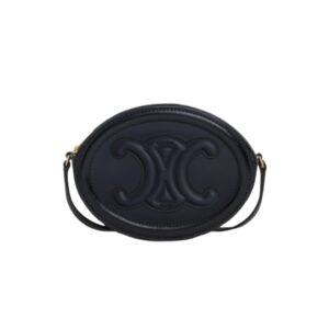 [프리미엄/해외배송]셀린느 퀴르 트리옹프 크로스바디 오벌 펄스 스몰(블랙)