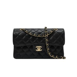 [탑티어/해외배송]샤넬 *정품가죽* 클래식 플랩백 스몰(블랙/금장/캐비어)