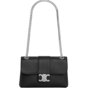 [프리미엄/해외배송]셀린느 빅투아르 백 틴(블랙/은장)