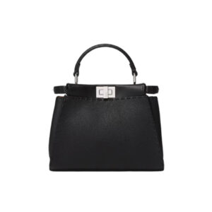 [프리미엄/해외배송]펜디 피카부 백 미니 스티치(블랙)